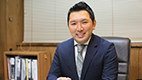 リンク：社長あいさつ